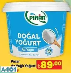 PINAR AZ YAĞLI YOĞURT 3KG PINAR AZ YAĞLI YOĞURT 3KG